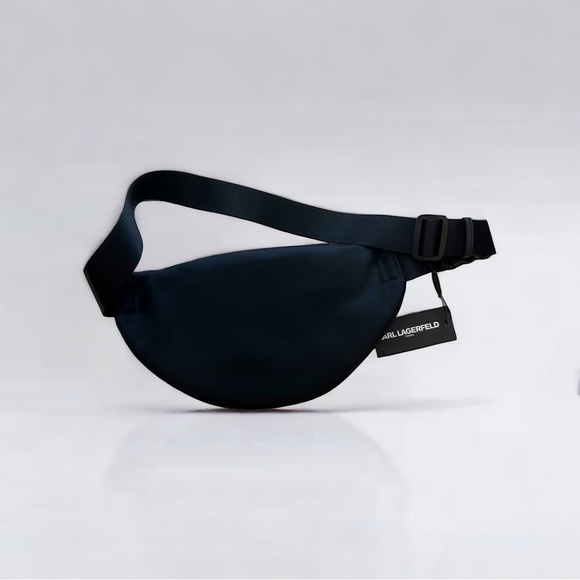 Karl Lagerfeld Paris - Amour Signature Patch Belt Bag. OUT OF STOCK ONLINE - Picture 2 of 3